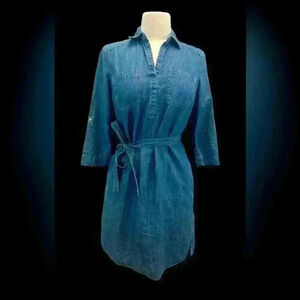 SONOMA denim dress women’s size small